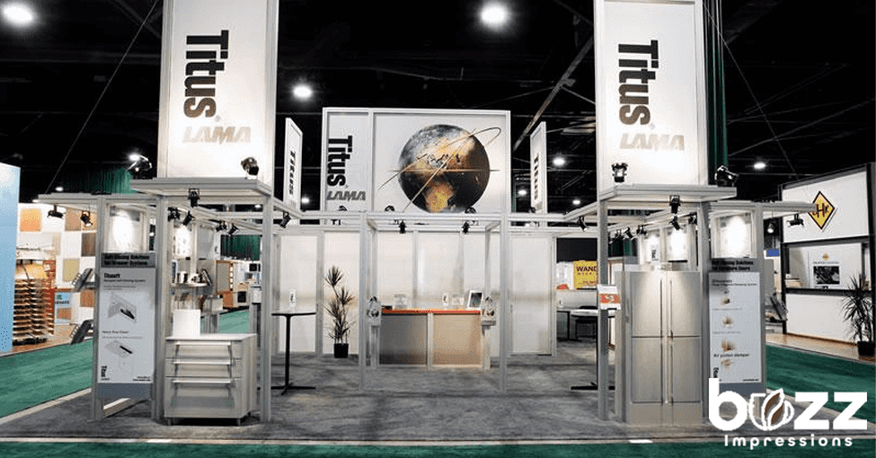 Adaptable Displays: One Footprint with Lots of Options 3 Adaptable Displays Buzz Impressions