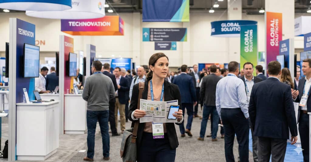 How to Navigate a Trade Show Like A Pro 2 Navigate a Trade Show